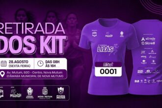 Corrida Lilás inicia entrega de kits nesta sexta em Nova Mutum Corrida Lilás inicia entrega de kits nesta sexta em Nova Mutum