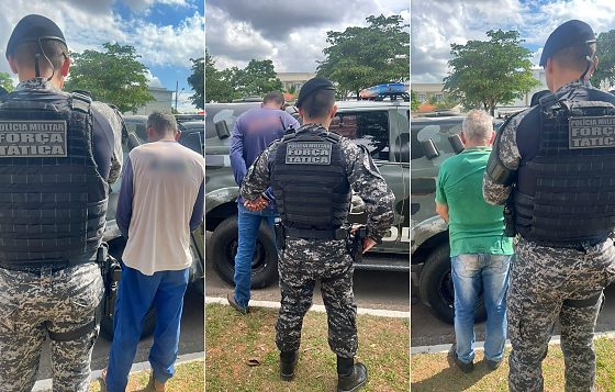 Força Tática cumpre três mandados de prisão em Nova Mutum